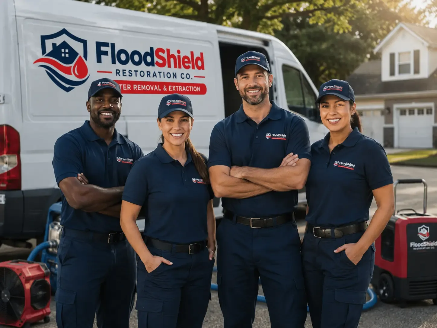 Flood Damage Restoration company in Cecil, WI