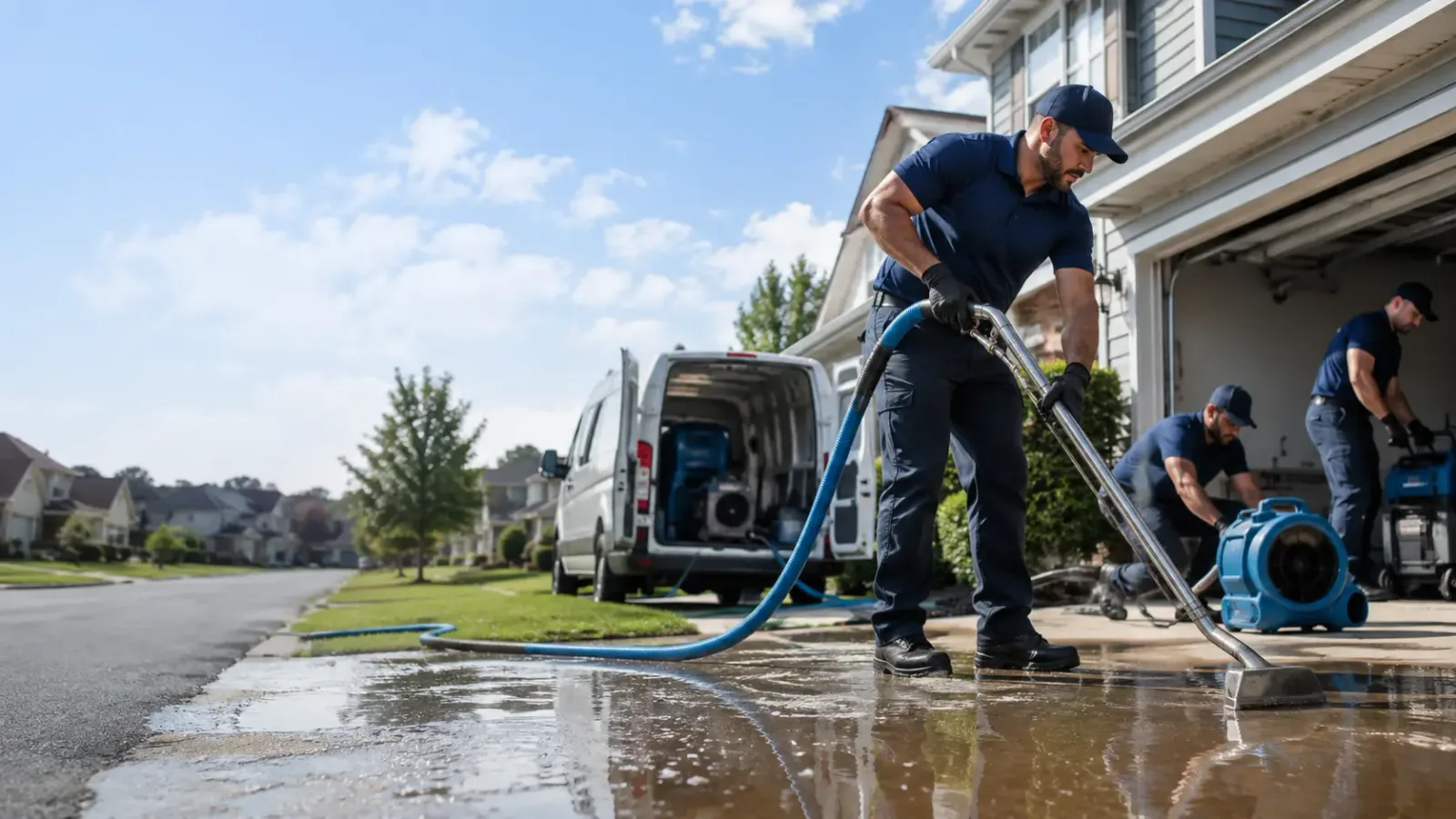 Flood Damage Restoration in Cecil, WI